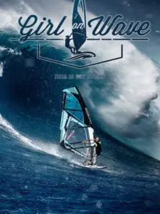 Girl on Wave