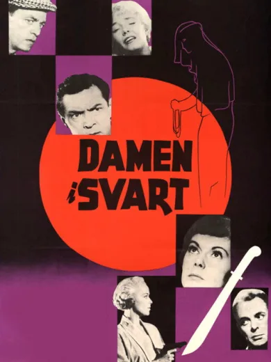 Damen i svart