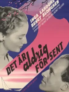 Det är aldrig för sent