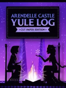 Arendelle Castle Yule Log: Cut Paper Edition
