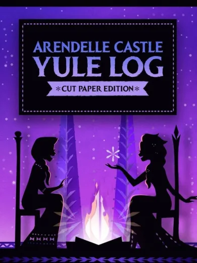 Arendelle Castle Yule Log: Cut Paper Edition