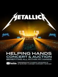 Metallica: Helping Hands Concert & Auction